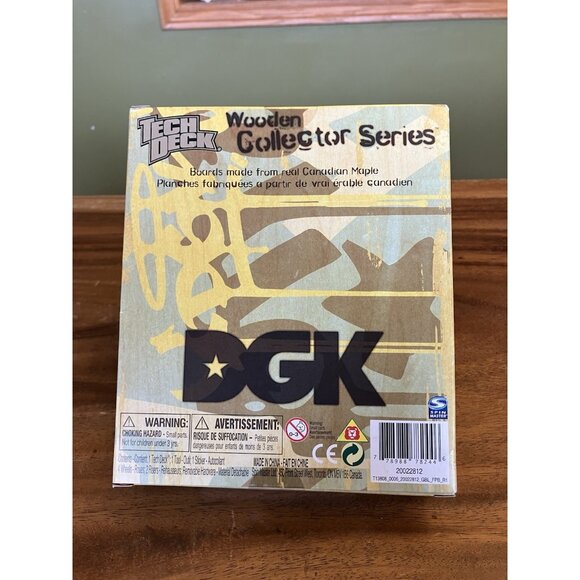 Tech Deck DGK (DGK ALL DAY) Wooden Collectors Series Skateboard RARE - Picture 7 of 16